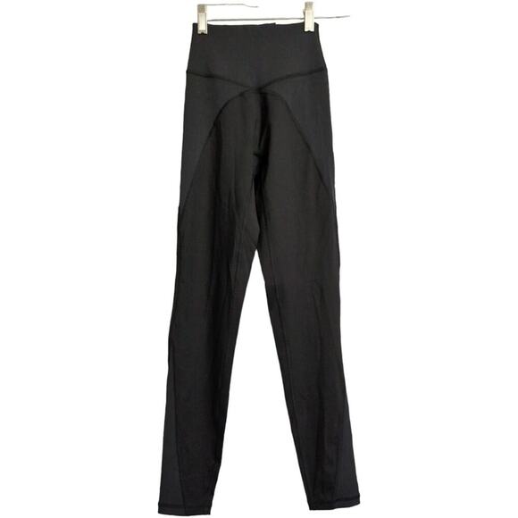 aerie Pants - NWT Offline By Aerie Black High Waisted 7/8 Leggings Seam Detailing Size S